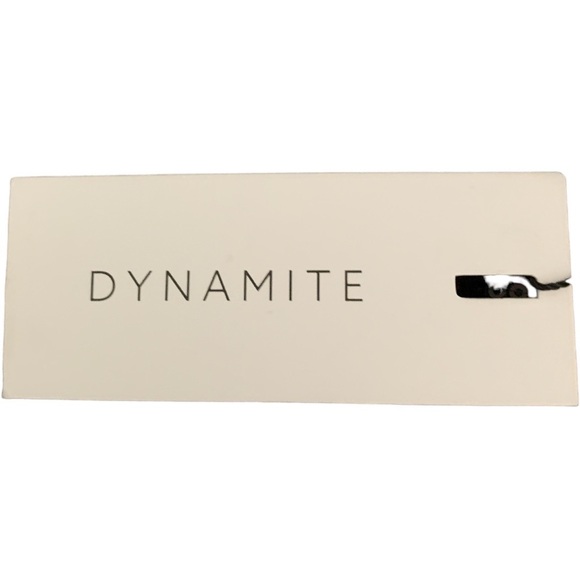 *NEW* DYNAMITE Black Long Sleeves Open Back Sequins Luxury Top Size M - Picture 5 of 13